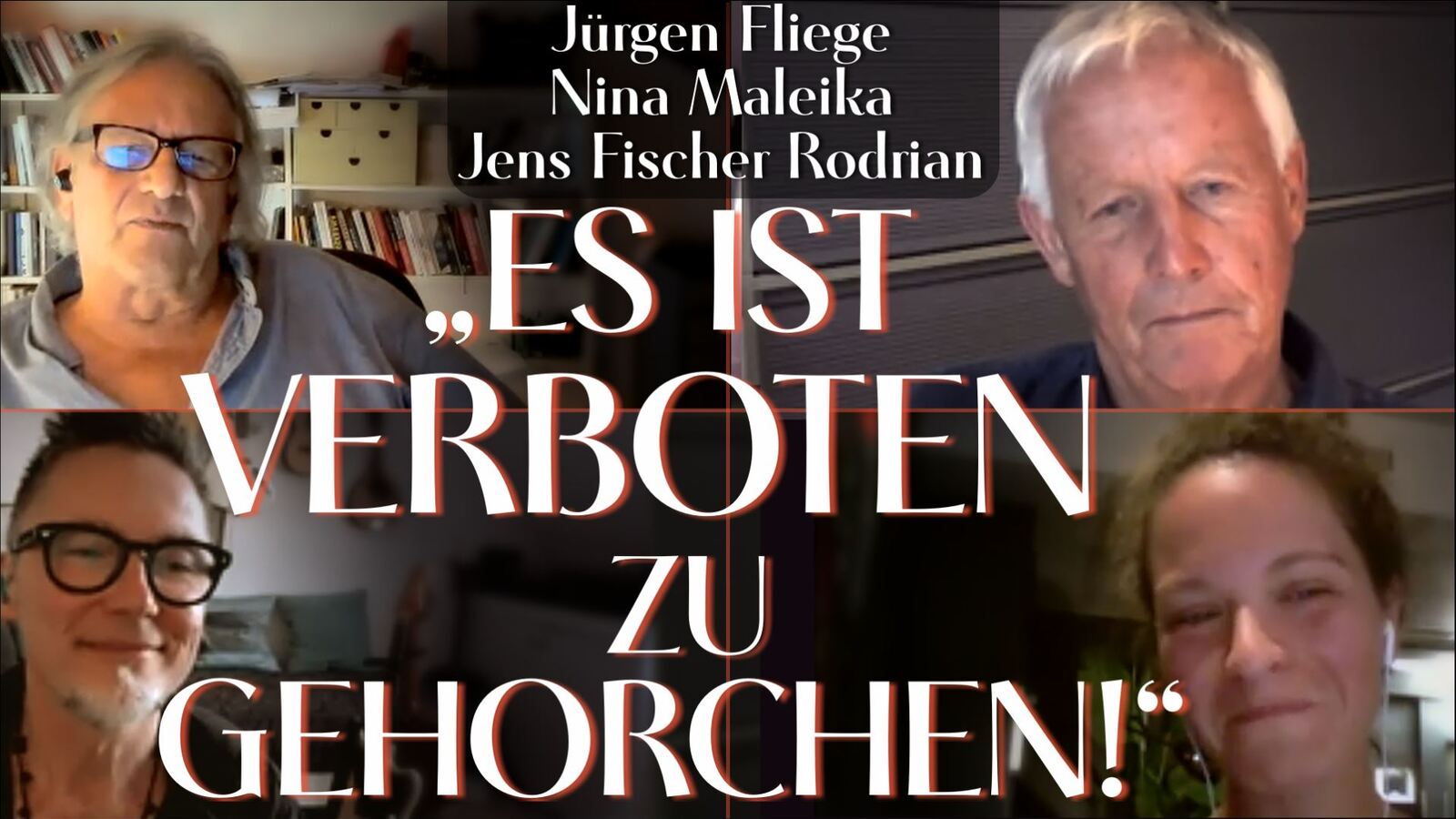 Es ist verboten zu gehorchen! 