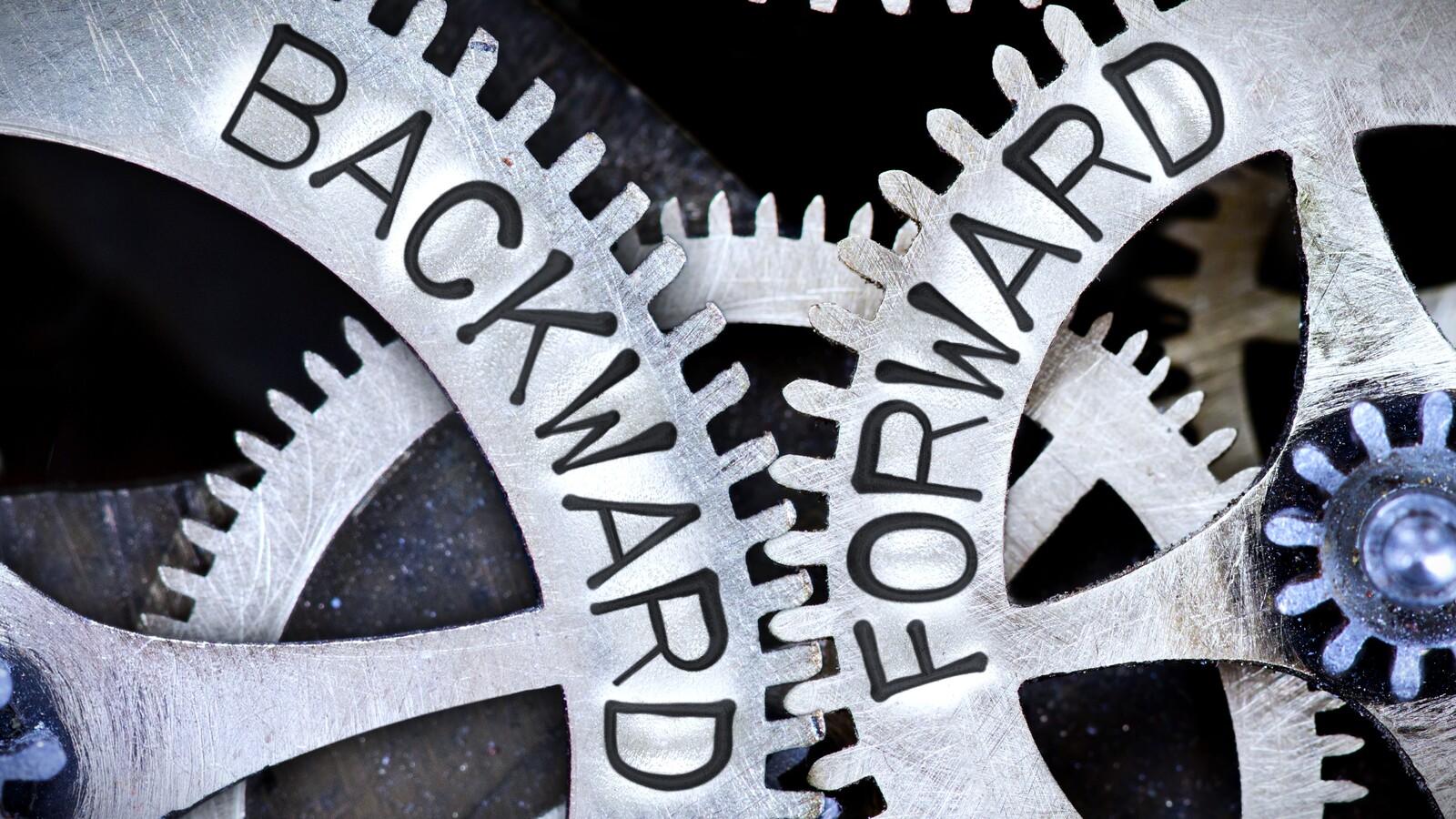 Im Rückwärtsgang voraus