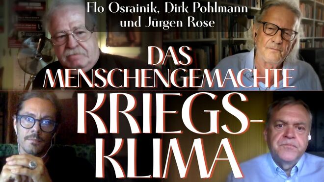 Das menschengemachte Kriegsklima