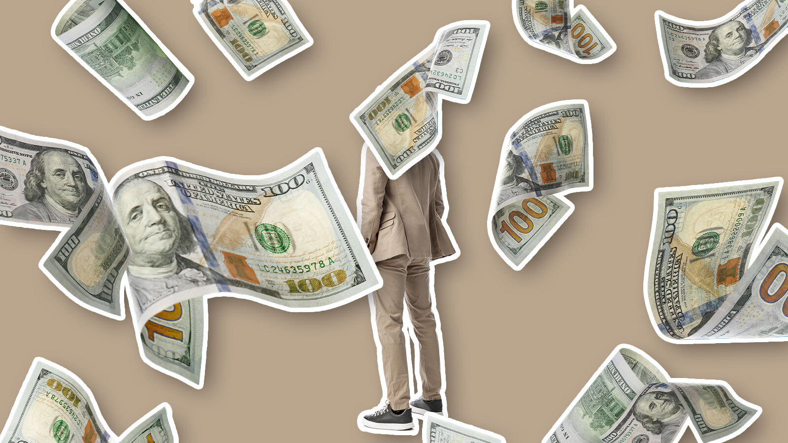 Milliardäre durch Geldüberfluss