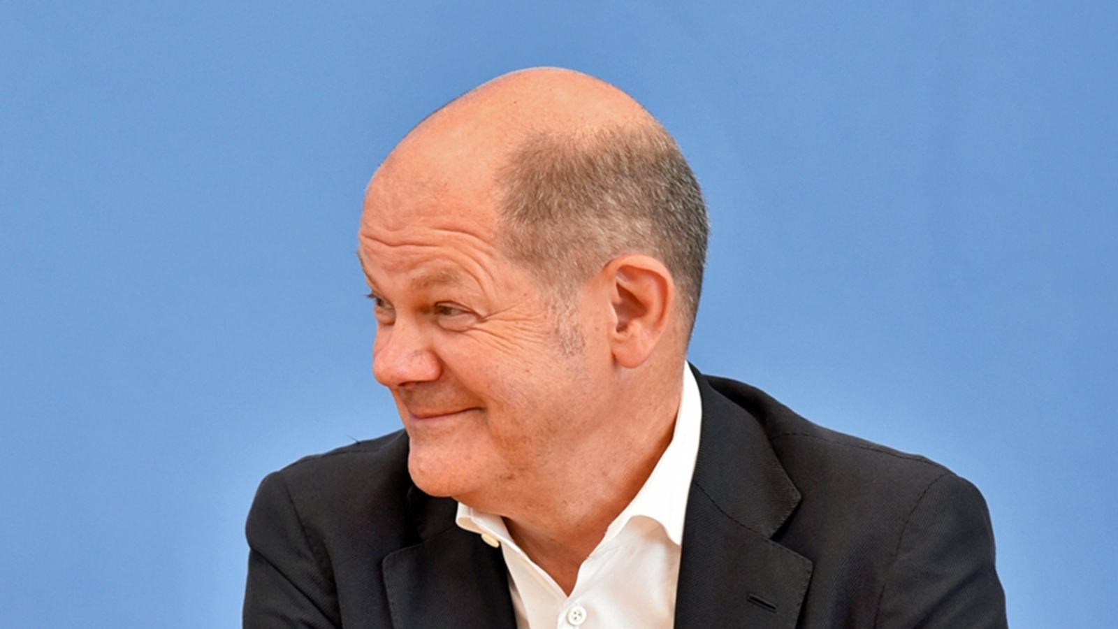 Das Lächeln des Herrn Scholz