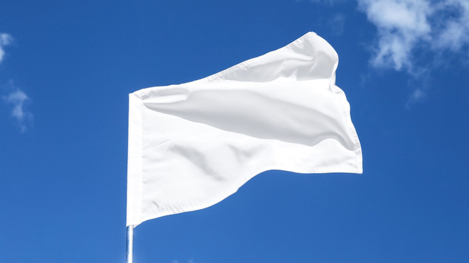 Das Prinzip der weißen Fahne