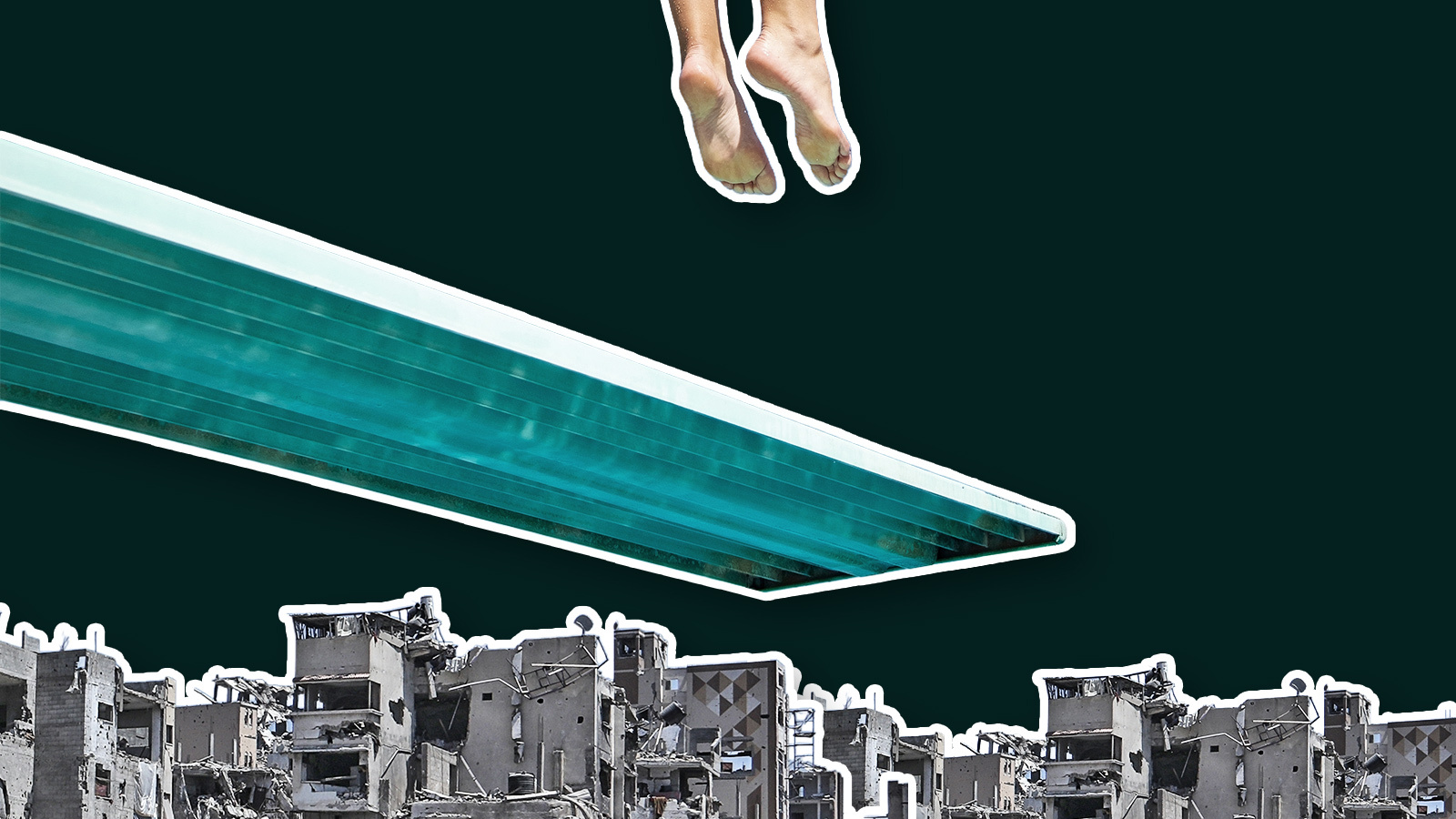 Sprungbrett in den Abgrund