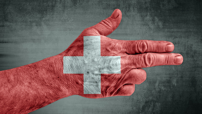 Blut an Schweizer Händen