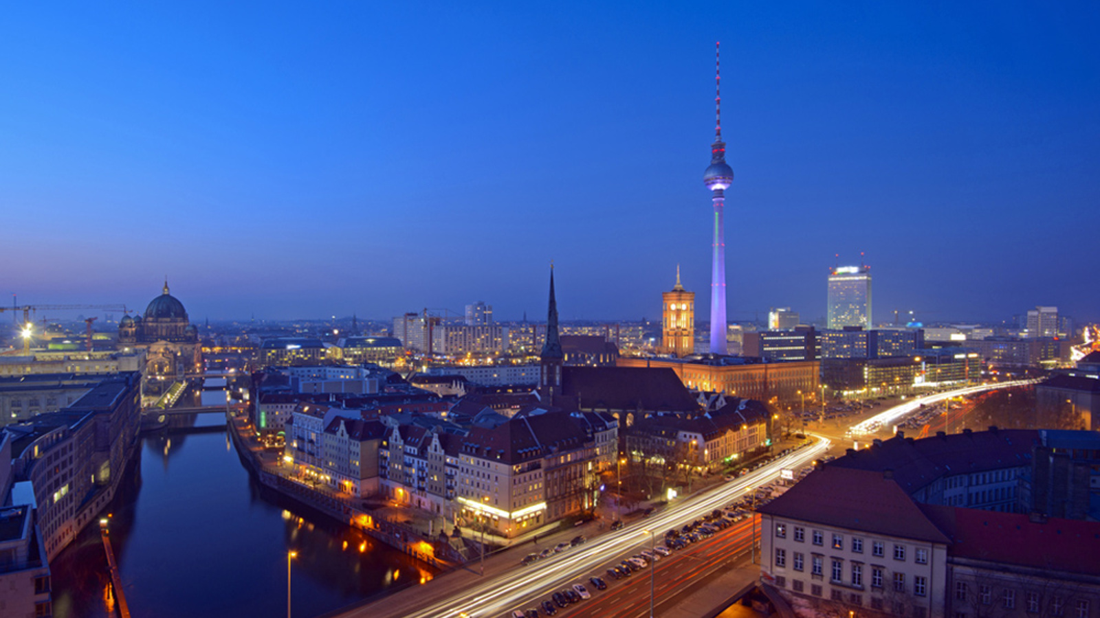 Deutschland in der Nacht