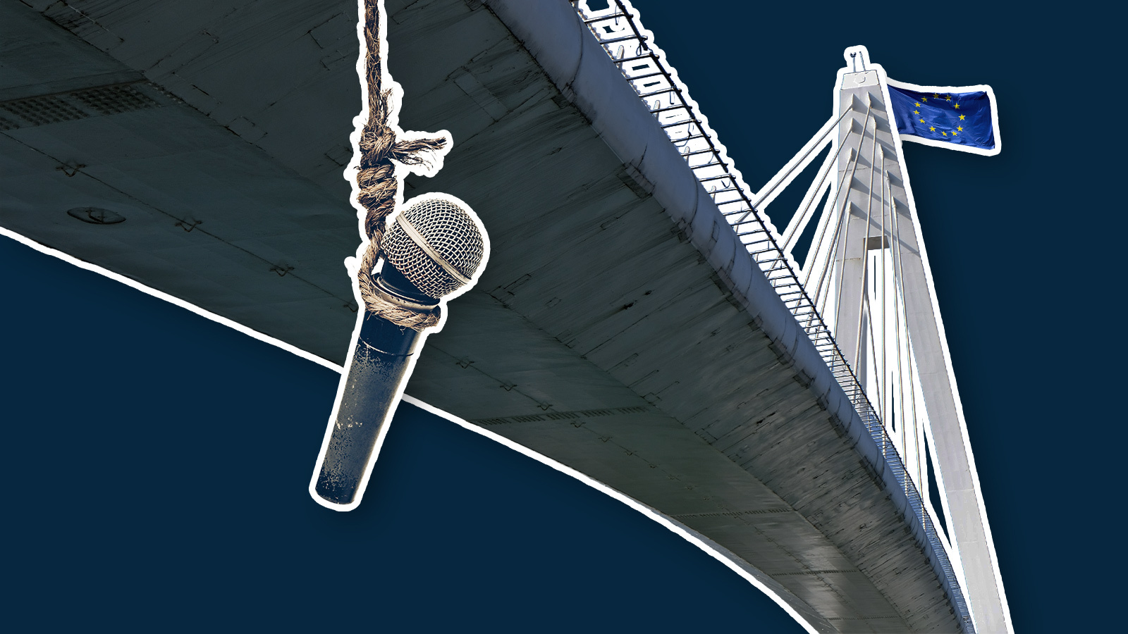 Meinungsfreiheit unter der Brücke