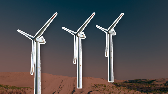 Wer Wind sät, erntet Dürre