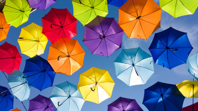 Der Regenschirm-Revoluzzer