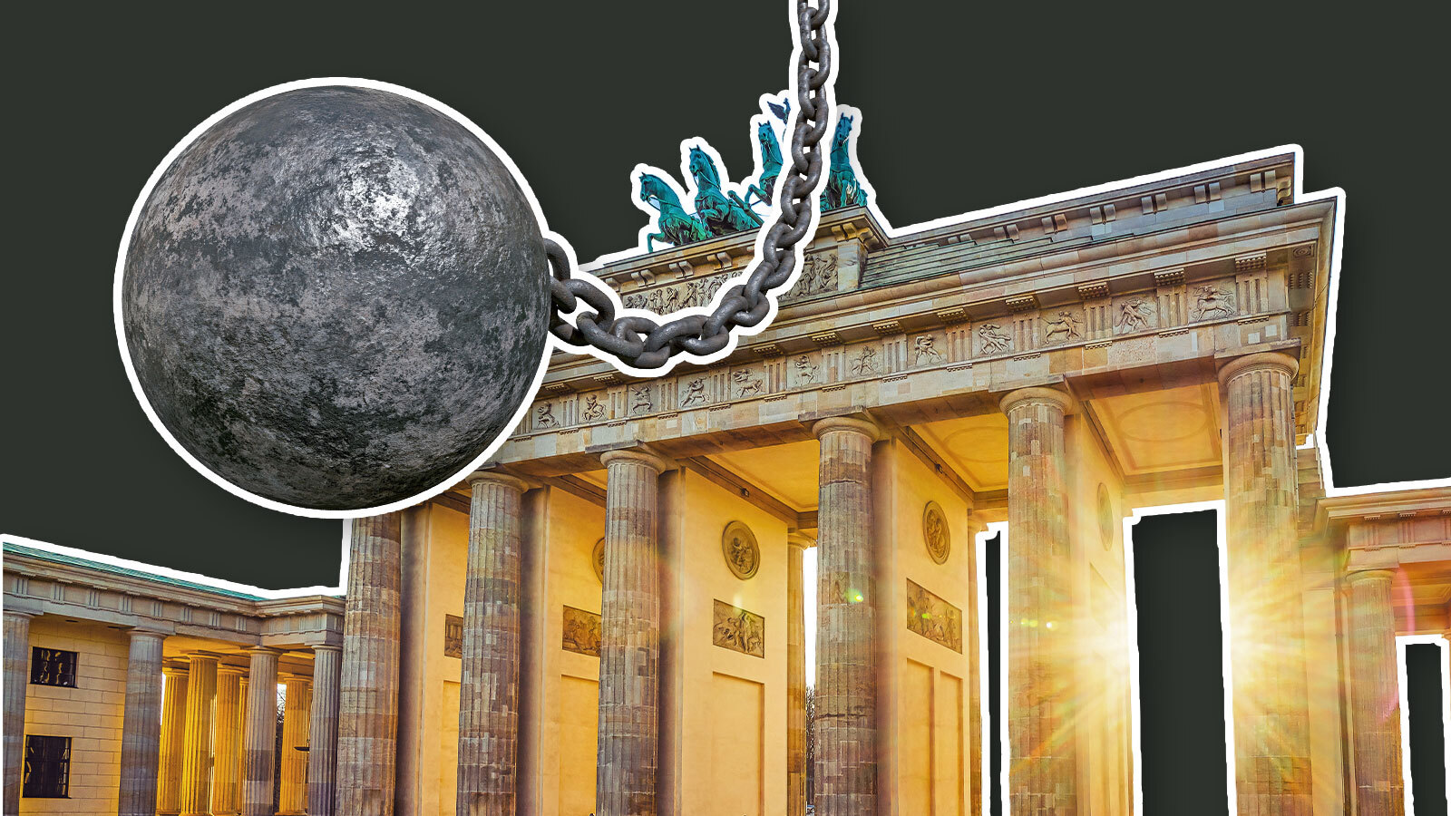 Der Verfall ist schon da